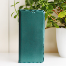 TFO Smart Magnetic könyvtok Samsung Galaxy A06 - sötétzöld tok és táska