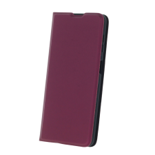 TFO Smart Soft könyvtok Xiaomi Redmi Note 13 5G - bordó tok és táska