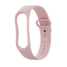 TFO Szilikonszíj Xiaomi Mi Band 5/6 púderrózsaszín okosóra kellék