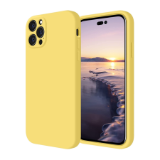 TFO Telefontok iPhone 14 Pro Max - Mag Invisible - MagSafe kompatibilis sárga szilikon tok tok és táska