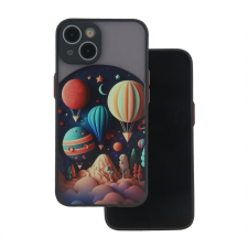 TFO Ultra Trendy tok Samsung Galaxy A25 - fekete &quot;Travel&quot; mintás tok és táska