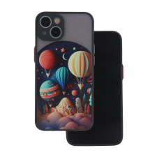 TFO Ultra Trendy tok Samsung Galaxy A35 5G - fekete &quot;Travel&quot; mintás tok és táska