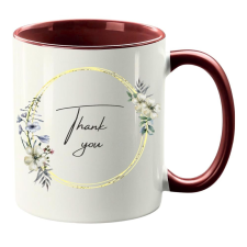  Thank You Bögre (másik oldalra fotó és felirat kérhető) bögrék, csészék