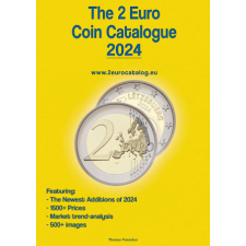  The 2 Euro Coin Catalogue 2024 Edition idegen nyelvű könyv