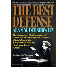 The Best Defense – Alan M. Dershowitz idegen nyelvű könyv