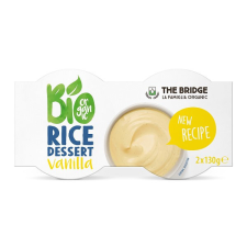  The Bridge bio rizs desszert vanília 2x130g 260 g reform élelmiszer