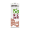 THE BRIDGE BIO , vegán, gluténmentes barna rizsital 1 liter