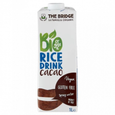 THE BRIDGE BIO , vegán, gluténmentes kakaós rizsital 1 l reform élelmiszer
