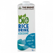 THE BRIDGE BIO , vegán, gluténmentes kókuszos rizsital 1 l reform élelmiszer