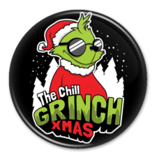 The chill grinch xmas - Hűtőmágnes hűtőmágnes