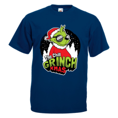  The chill grinch xmas - Karácsonyi Férfi Póló