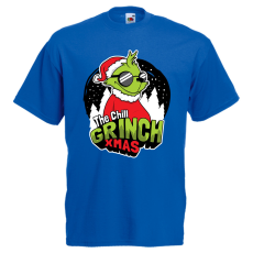  The chill grinch xmas - Karácsonyi Férfi Póló