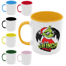  The chill grinch xmas - Színes Bögre bögrék, csészék