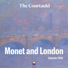 The Courtauld: Monet and London Wall Calendar 2025 (Art Calendar) naptár, kalendárium