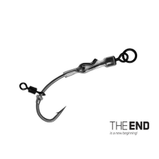THE END Ronnie Rig szerelék #6 / 4db horgászkiegészítő