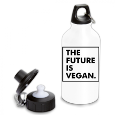  The future is vegan - Fémkulacs kulacs, kulacstartó