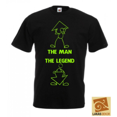  The Man The Legend férfi póló