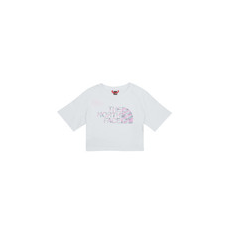 The North Face Rövid ujjú pólók Girls S/S Crop Easy Tee Fehér 14 Jahre