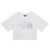 The North Face Rövid ujjú pólók Girls S/S Crop Easy Tee Fehér 6 Jahre