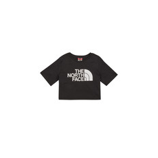 The North Face Rövid ujjú pólók Girls S/S Crop Easy Tee Fekete 14 Jahre