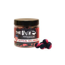 The One CRITICAL BALANCED HOOKBAIT STRAWBERRY&MUSSEL 10 MM BLACK - PINK 50 GR bojli, aroma