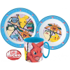 The Pokémon Company Pokémon étkészlet, micro műanyag szett 350 ml-es bögrével
