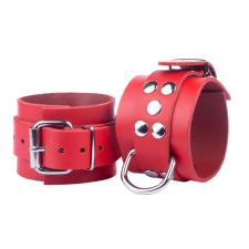 the red Ultra piros bőr bilincsek bilincs, kötöző