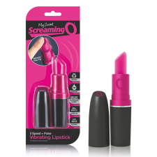 The Screaming O Screaming Lipstick - rúzs vibrátor (fekete-pink) vibrátorok