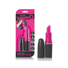 The Screaming O Screaming Lipstick - rúzs vibrátor (fekete-pink) vibrátorok