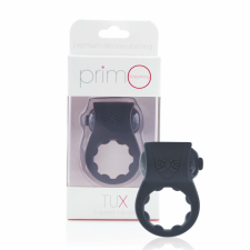 The Screaming O Screaming PrimO Tux  - vízálló péniszgyűrű (fekete) péniszgyűrű