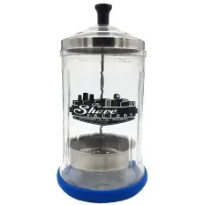 The Shave Factory , üvegedény fertőtlenítéshez, 0,6 l gyógyászati segédeszköz