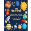  The Universe: Galaxies, Solar Systems, Planets, & Space Objects! Astronomy Words & Coloring Book – Mary Lou Brown,Sandy Mahony