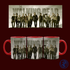  The Walking Dead bögre (Piros) bögrék, csészék