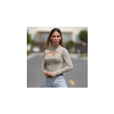 THEAD. Blúzok JENNA SWEATER Bézs EU XS blúz