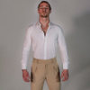 THEAD. Hosszú ujjú ingek ADRIAN SHIRT Fehér EU M