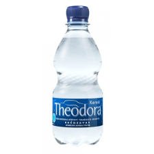 THEODORA Ásványvíz, szénsavas, 0,33 l, pet palack, THEODORA üdítő, ásványviz, gyümölcslé