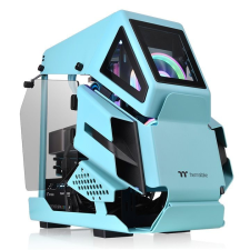 Thermaltake AH T200 Tempered Glass Turquoise számítógép ház