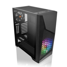 Thermaltake Commander G32 TG ARGB Tempered Glass Black számítógép ház