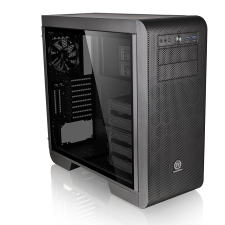 Thermaltake Core V51 TG Edition Window Számítógépház - Fekete számítógép ház