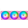 Thermaltake CT140 EX Reverse ARGB Sync PC Cooling Fan Pink (3-Fan Pack) CL-F229-PL14PK-A
