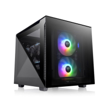 Thermaltake Divider 200 TG Micro Chassis Tempered Glass Black számítógép ház