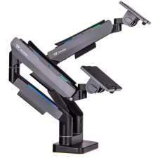 Thermaltake Dual RGB gamer monitor kar 17"-35" fekete tv állvány és fali konzol