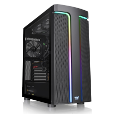 Thermaltake H590 TG Számítógépház - Fekete számítógép ház