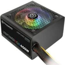 Thermaltake litepower rgb atx gaming tápegység 650w box tápegység