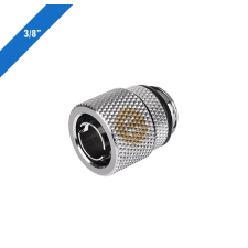  Thermaltake Pacific 3/8'' ID x 1/2'' OD kompressziós fitting – Króm asztali számítógép kellék