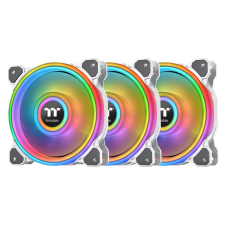 Thermaltake Riing Quad 14 RGB 140mm PWM rendszerhűtő (3db/csomag) - Fehér hűtés