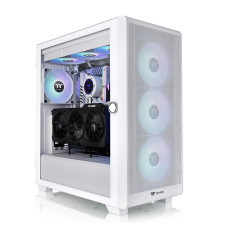Thermaltake S250 ARGB Számítógépház - Fehér számítógép ház
