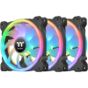 Thermaltake SWAFAN 14 RGB Radiator Fan TT Premium Edition fekete 3 darabos szett vezérlővel