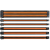 Thermaltake TtMod Sleeve moduláris tápkábel kit 0.3m fekete-narancssárga
