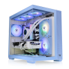 Thermaltake View 380 TG ARGB Hydrangea Blue Mid Tower Chassis számítógépház (CA-1Z2-00MFWN-00)
